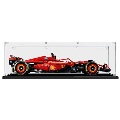 Picture of Acrylic Display Case for LEGO 42207 Technic Ferrari SF-24 F1 Car Figure Storage Box Dust Proof Glue Free