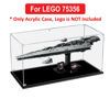 Picture of Acrylic Display Case for LEGO 75356 Star Wars Executor Super Star Destroyer Figure Storage Box Dust Proof Glue Free