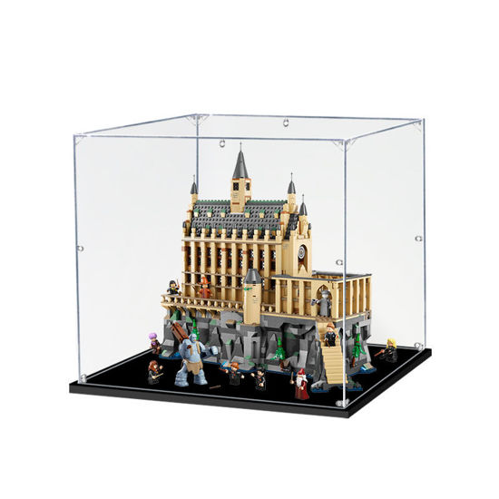 Picture of Acrylic Display Case for LEGO 76435 Harry Potter Hogwarts Castle: The Great Hall Figure Storage Box Dust Proof Glue Free