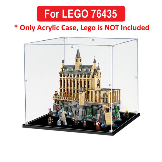 Picture of Acrylic Display Case for LEGO 76435 Harry Potter Hogwarts Castle: The Great Hall Figure Storage Box Dust Proof Glue Free