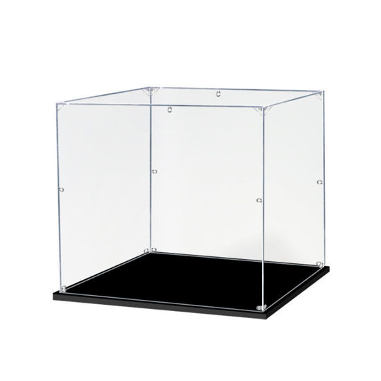 Picture of Acrylic Display Case for LEGO 76435 Harry Potter Hogwarts Castle: The Great Hall Figure Storage Box Dust Proof Glue Free