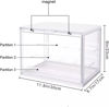 Picture of 8 X Display Case for LEGO Minifigure Pop Mart Funko Mystery Minis Minecraft with LED Lights