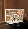 Picture of 8 X Display Case for LEGO Minifigure Pop Mart Funko Mystery Minis Minecraft with LED Lights