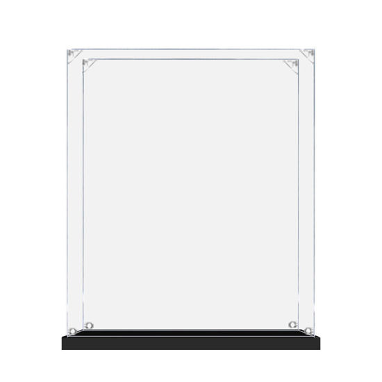 Picture of Acrylic Display Case for LEGO 75429 Star Wars AT-AT Driver Helmet Figure Storage Box Dust Proof Glue Free