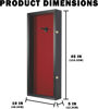 Picture of 42"Electric Guitar Display Case Cabinet Shadow Box with Guitar Hanger Stand