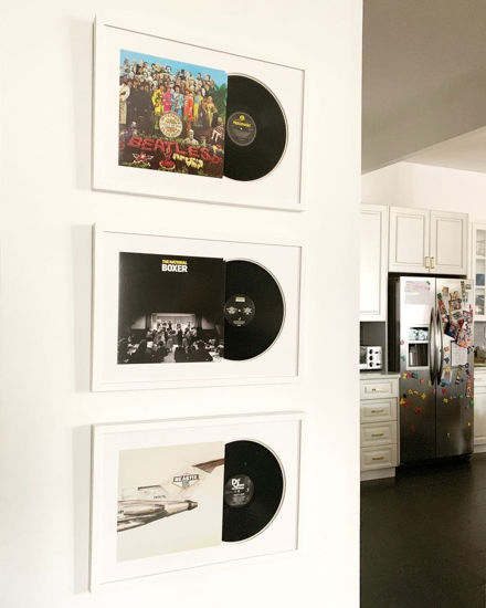 Picture of Vinyl Record Display Frame Wall Mount Record Album Frame with Acylic Front