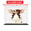Picture of Acrylic Display Case for LEGO 21361 Ideas Gremlins Gizmo Figure Storage Box Dust Proof Glue Free