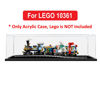 Picture of Acrylic Display Case for LEGO 10361 Icons Holiday Express Train Figure Storage Box Dust Proof Glue Free