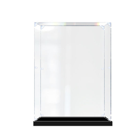 Picture of Acrylic Display Case for LEGO 41843 Icons Family Christmas Tree Figure Storage Box Dust Proof Glue Free