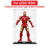 Picture of Acrylic Display Case for LEGO 76344 Marvel Iron Man Mark 3 Collectors’ Edition Figure Storage Box Dust Proof Glue Free