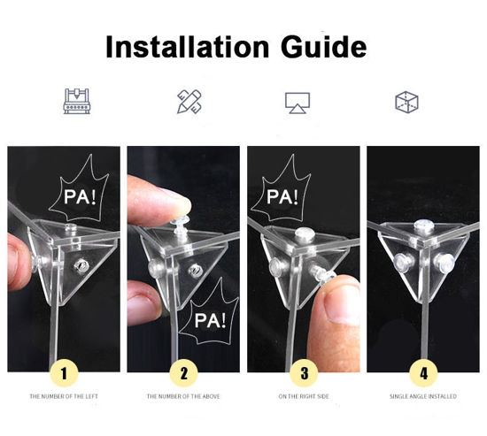 Picture of Acrylic Display Case for LEGO 42175 Technic Volvo FMX Truck & EC230 Excavator Figure Storage Box Dust Proof Glue Free