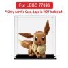 Picture of Acrylic Display Case for LEGO 72151 Pokemon Eevee Figure Storage Box Dust Proof Glue Free