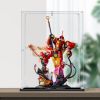 Picture of Acrylic Display Case for LEGO 71846 Ninjago The Fire Knight Mech Figure Storage Box Dust Proof Glue Free