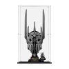 Picture of Acrylic Display Case for LEGO 11373 Icons Lord of The Rings Sauron Helmet Figure Storage Box Dust Proof Glue Free
