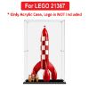 Picture of Acrylic Display Case for LEGO 21367 Ideas Tintin Moon Rocket