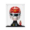 Picture of Acrylic Display Case for LEGO 43014 Editions Scuderia Ferrari HP Charles Leclerc Helmet