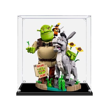 Picture of Acrylic Display Case for LEGO 72423 Shrek:Shrek Donkey and Puss in Boots