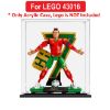 Picture of Acrylic Display Case for LEGO 43016 Editions Cristiano Ronaldo Football Legend