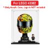 Picture of Acrylic Display Case for LEGO 43023 Editions McLaren Mastercard F1 Team Lando Norris Helmet