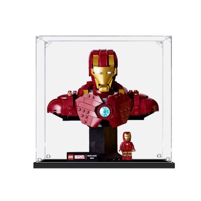 Picture of Acrylic Display Case for LEGO 76327 Marvel Super Heroes Ironman MK4 Bust