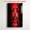 Picture of Wall Mount Display Frame for LEGO 42207 Technic Ferrari SF-24 F1 Car
