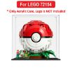 Picture of Acrylic Display Case for LEGO 72154 Pokemon Iconic Trainer Moments Poké Ball